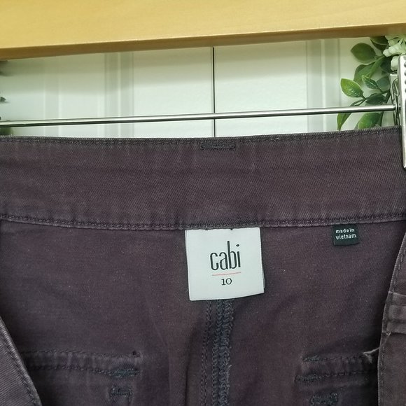 EUC CAbi Carpenter Utility Pants- Size 10 - Picture 4 of 5